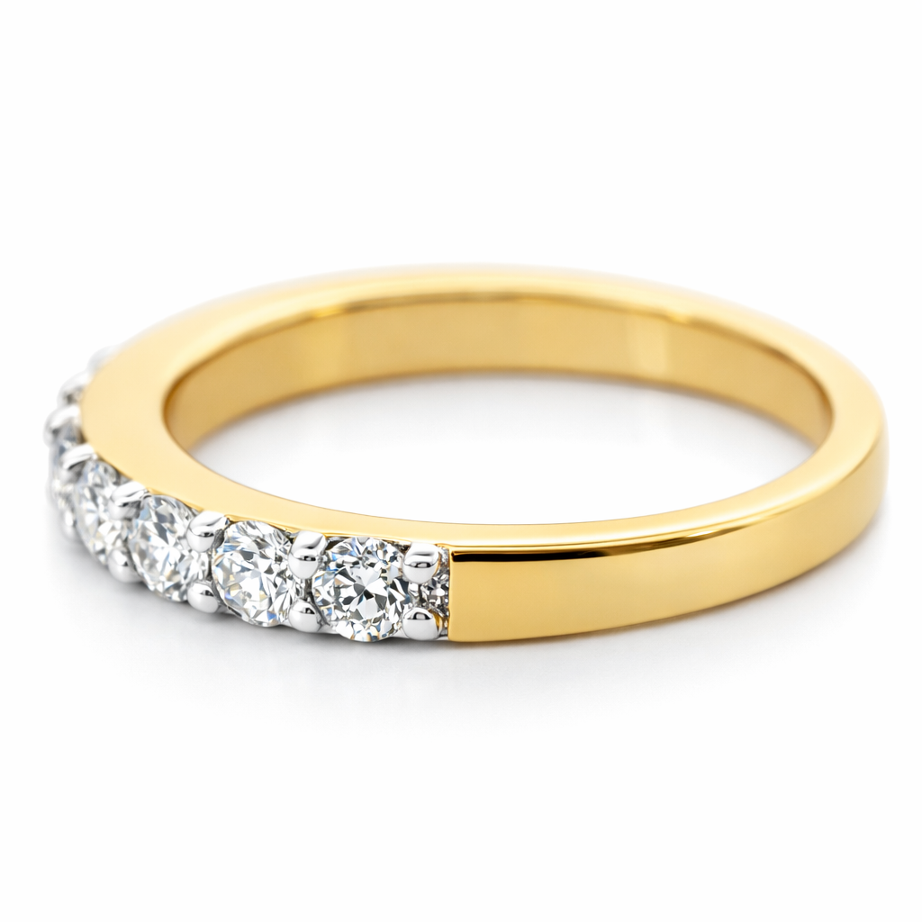 14k Yellow Gold Ladies Dia. Ring Ring Size 7 - Fine Jewelry | Bust Down & Co