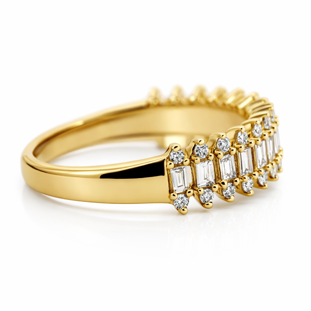 0.52Ct Bgt&Rd Dia. 1650.0000 Jewelry - Fine Jewelry | Bust Down & Co
