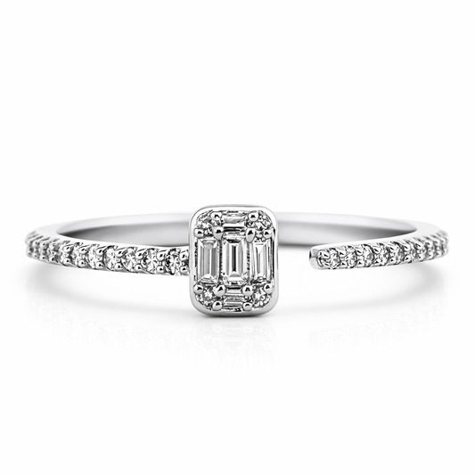0.18Ct Bgt&Rd Dia. 1000.0000 Jewelry - Fine Jewelry | Bust Down & Co