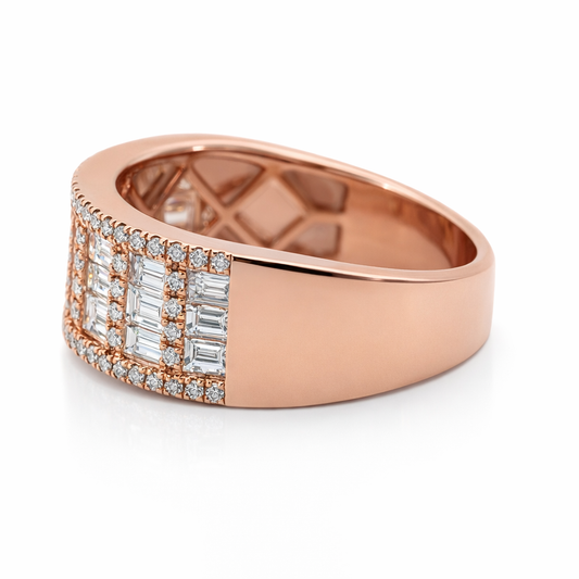 2.20Ct Bgt & Rd Dia. 3500.0000 Jewelry - Fine Jewelry | Bust Down & Co