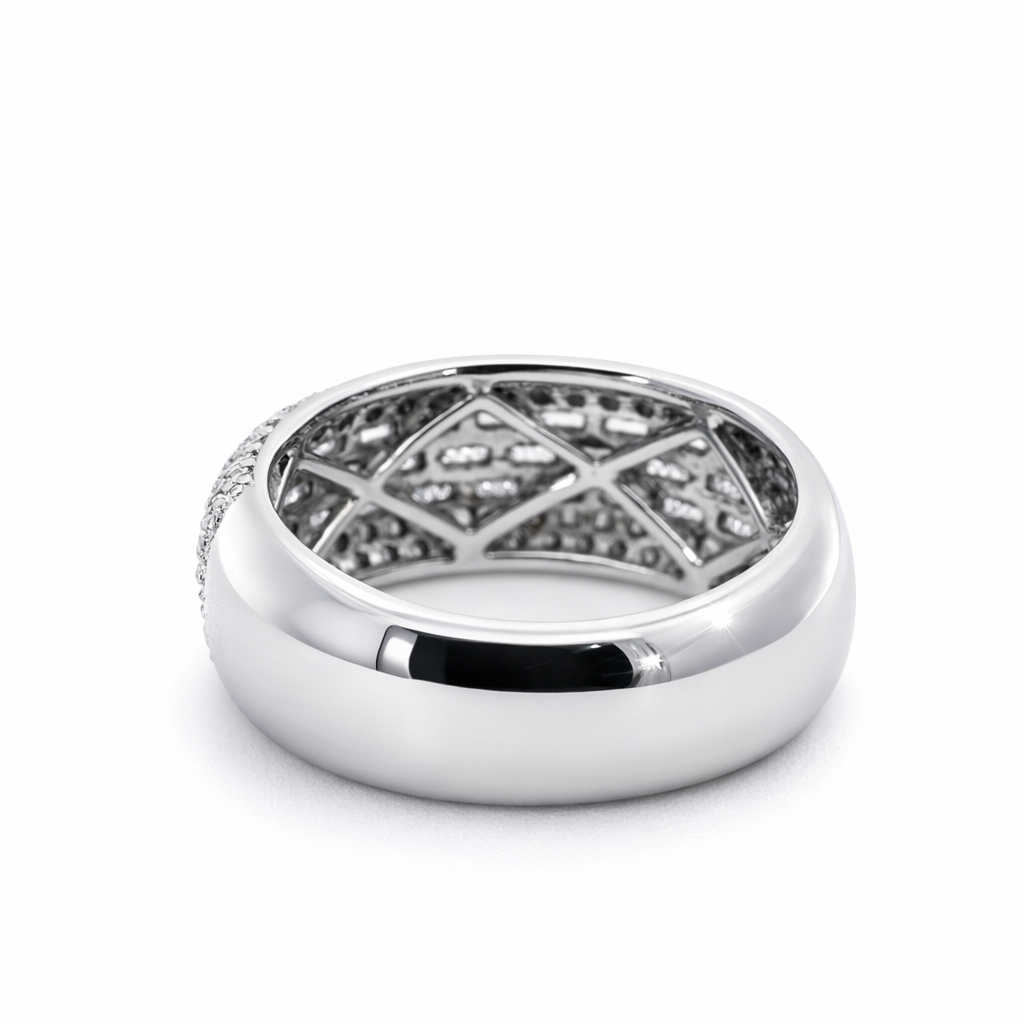 1.85Ct Rd & Bgt 3500.0000 Jewelry - Fine Jewelry | Bust Down & Co