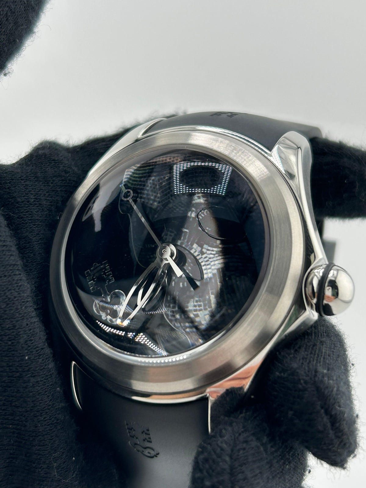 Corum Bubble Skull Black Dial Ref. 082.310.20/0371 SK01 Complete 2023 — view 2