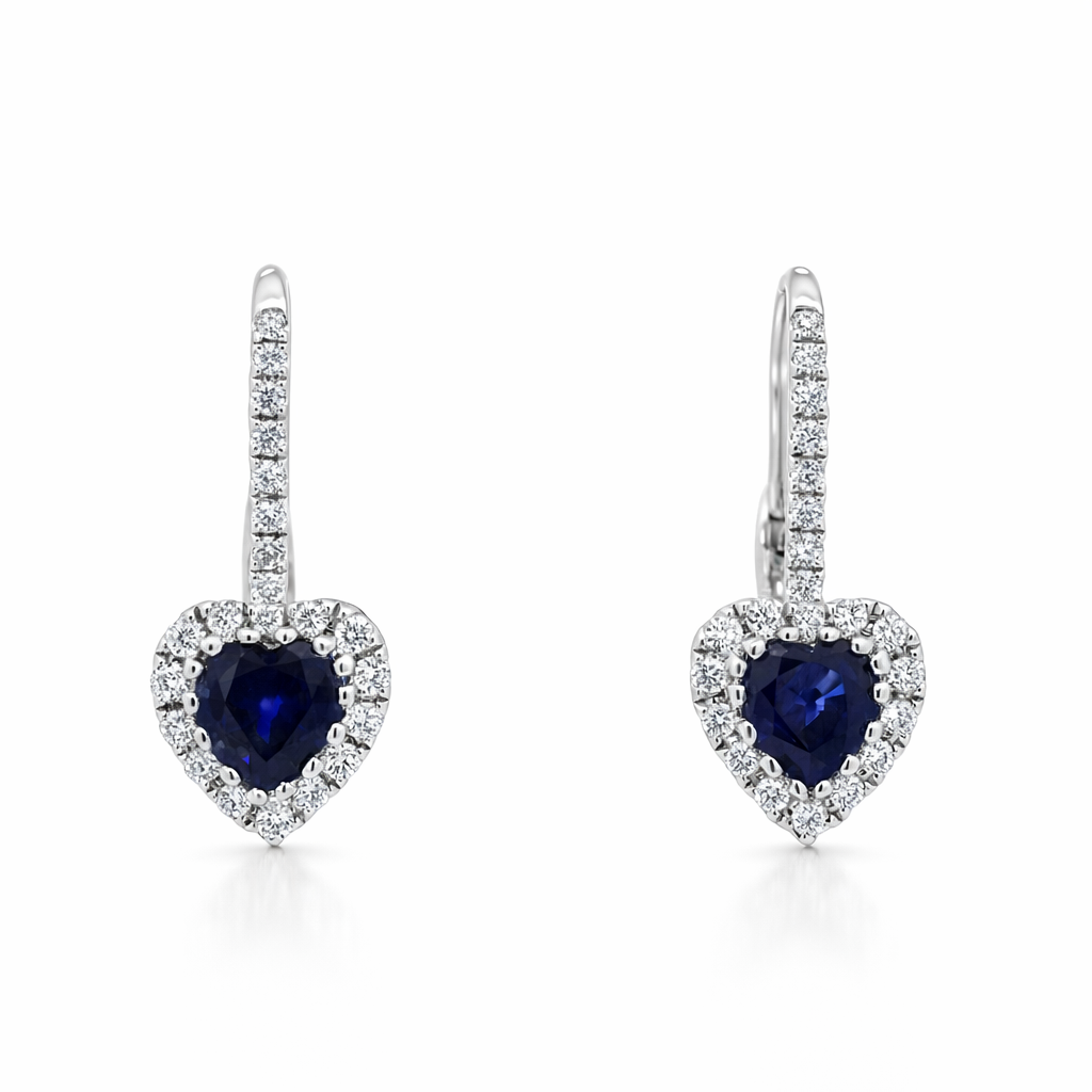 14k White Gold Earrings Earrings - Fine Jewelry | Bust Down & Co