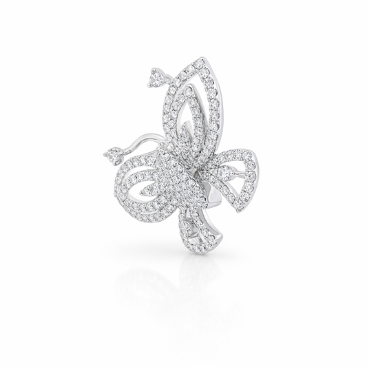 PL Platinum Butterfly Pendant Pendant - Fine Jewelry | Bust Down & Co