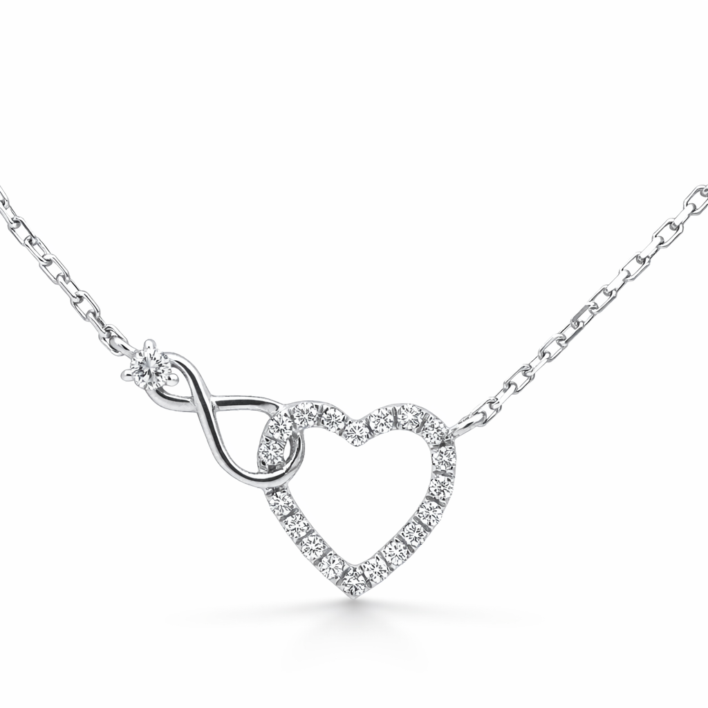 14 White Gold Open Link Chain - Fine Jewelry | Bust Down & Co