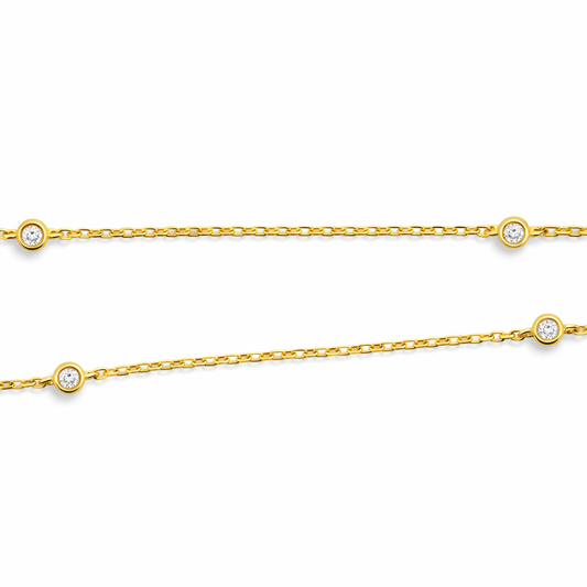 14 Yellow Gold Greek Key Chain - Fine Jewelry | Bust Down & Co