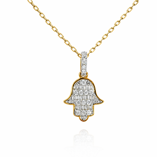 14k Yellow Gold Chain W/ Pendant Chain - Fine Jewelry | Bust Down & Co