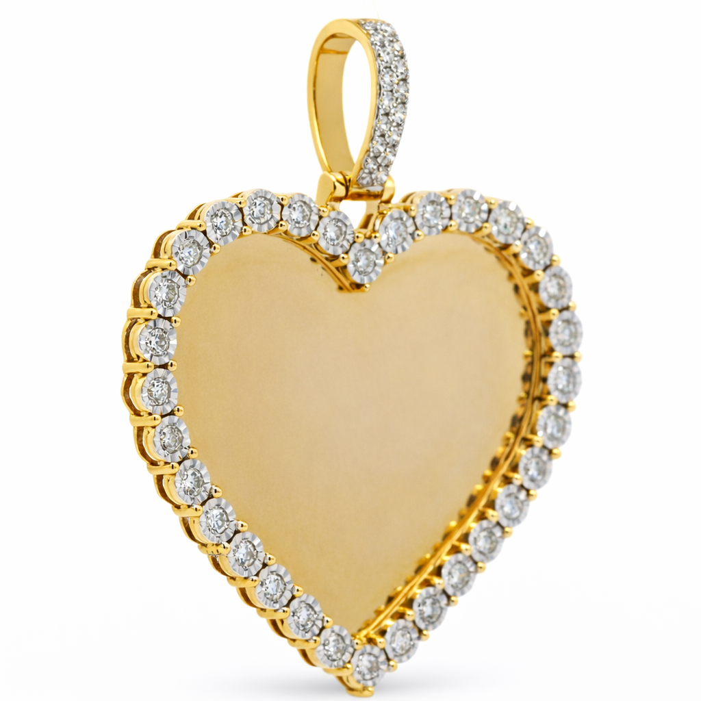 14k White Gold Chain W/ Pendant Chain - Fine Jewelry | Bust Down & Co