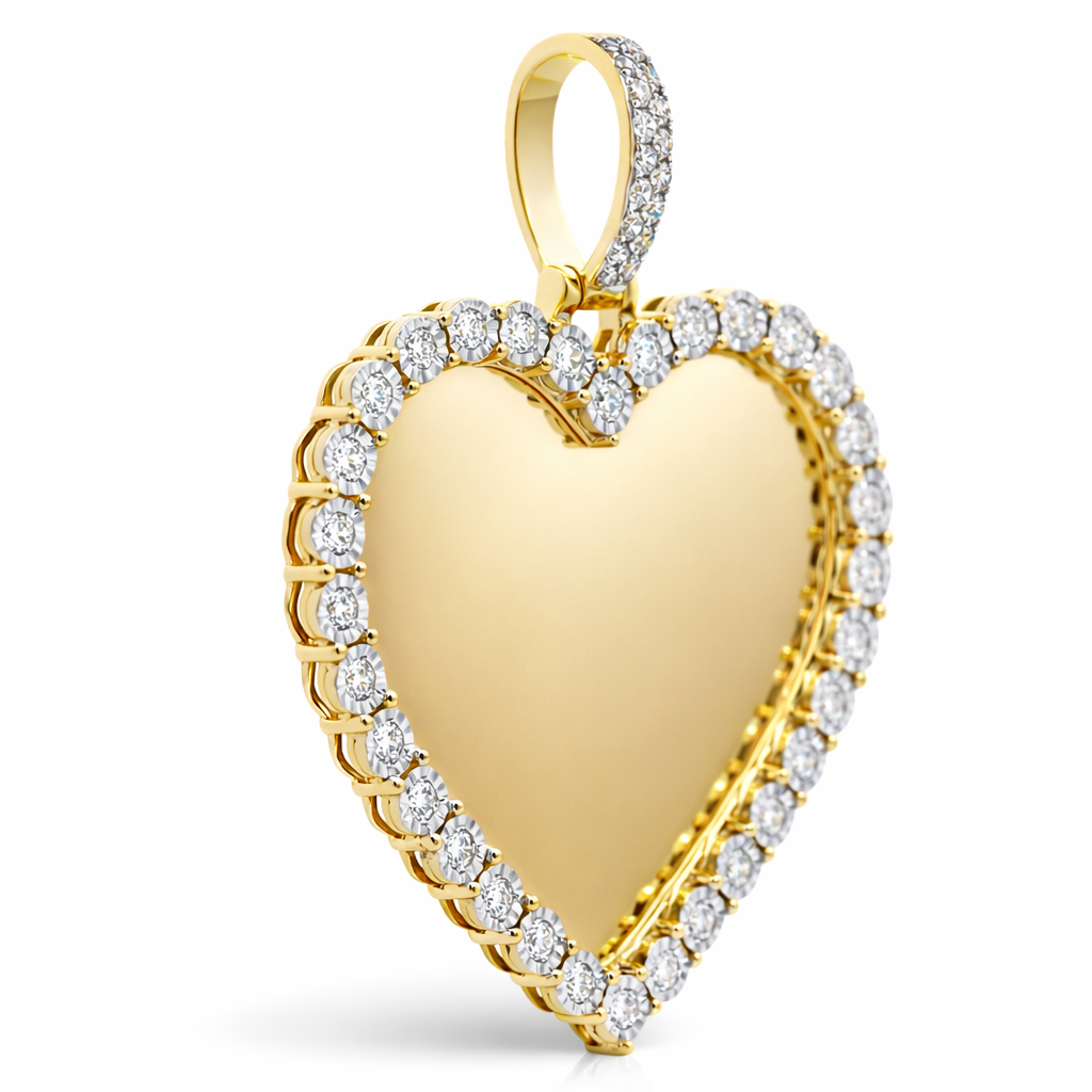 14k White Gold Chain W/ Pendant Chain - Fine Jewelry | Bust Down & Co