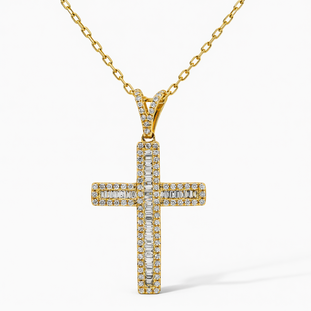 0.60Ct Bgt & Rd 1500.0000 Jewelry - Fine Jewelry | Bust Down & Co