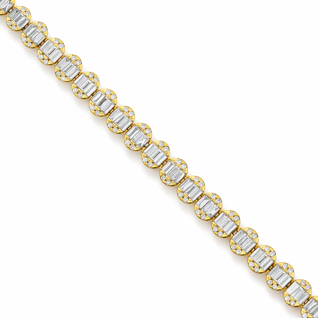 2.20Ct Rd&Bgt 4000.0000 Jewelry - Fine Jewelry | Bust Down & Co