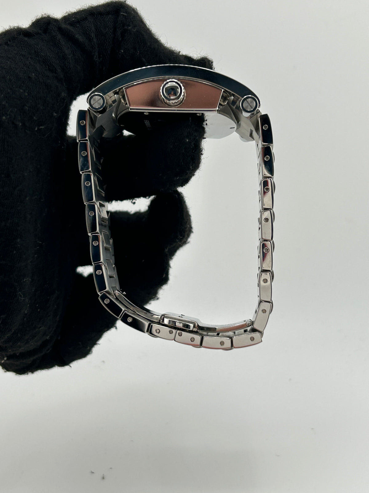 Bvlgari Assioma Black Dial on Stainless Steel Bracelet Ref. AA48S/AA48C14SSD Complete 2006 — view 6