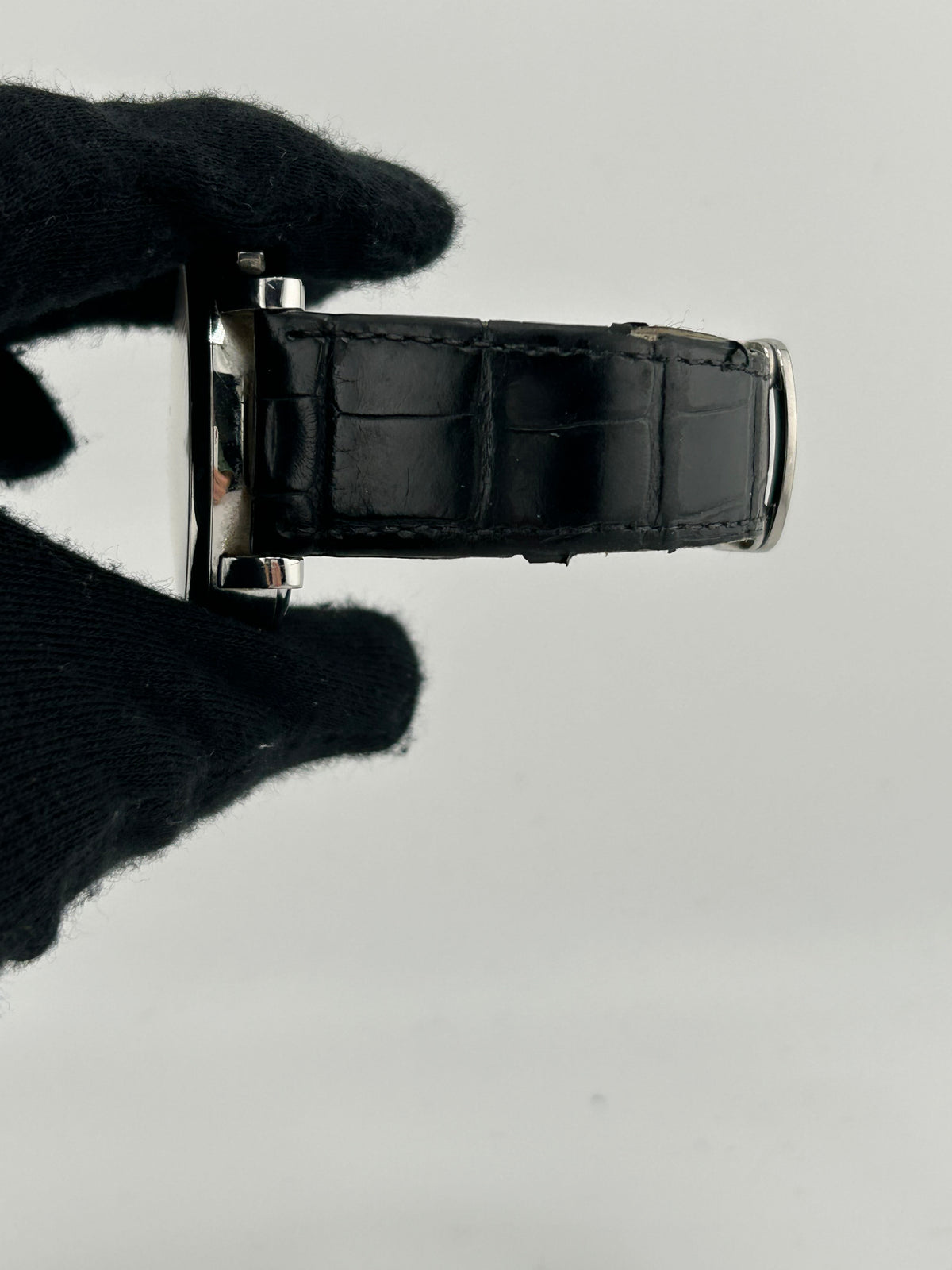Cartier Rotonde de Cartier Silver Roman Numerals Dial on Leather Strap Ref. WSRO0002 — view 4