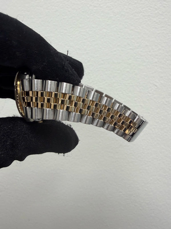 Rolex Datejust Champagne Stick Dial on D Link Jubilee Ref 68273
