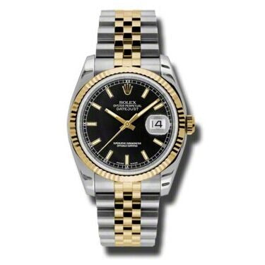 Rolex Datejust 36 Black Dial on Jubilee Ref. 116233