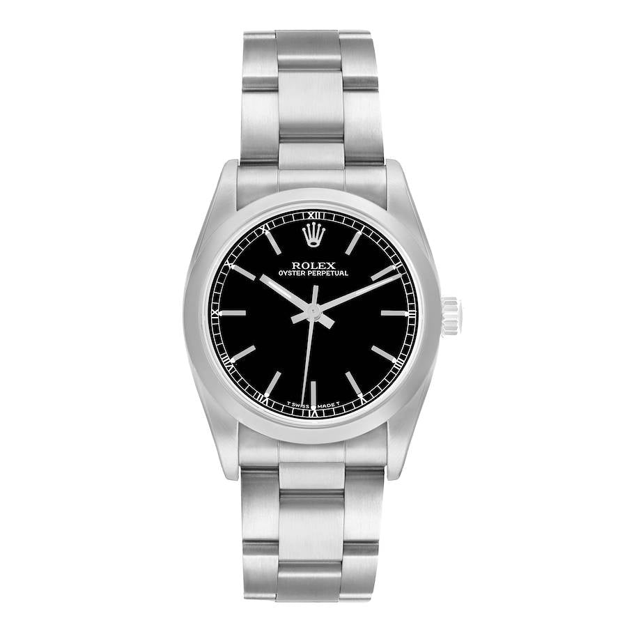 Rolex Oyster Perpetual Black Dial on Oyster Ref. 67480 1997