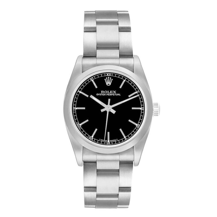 Rolex Oyster Perpetual Black Dial on Oyster Ref. 67480 1997