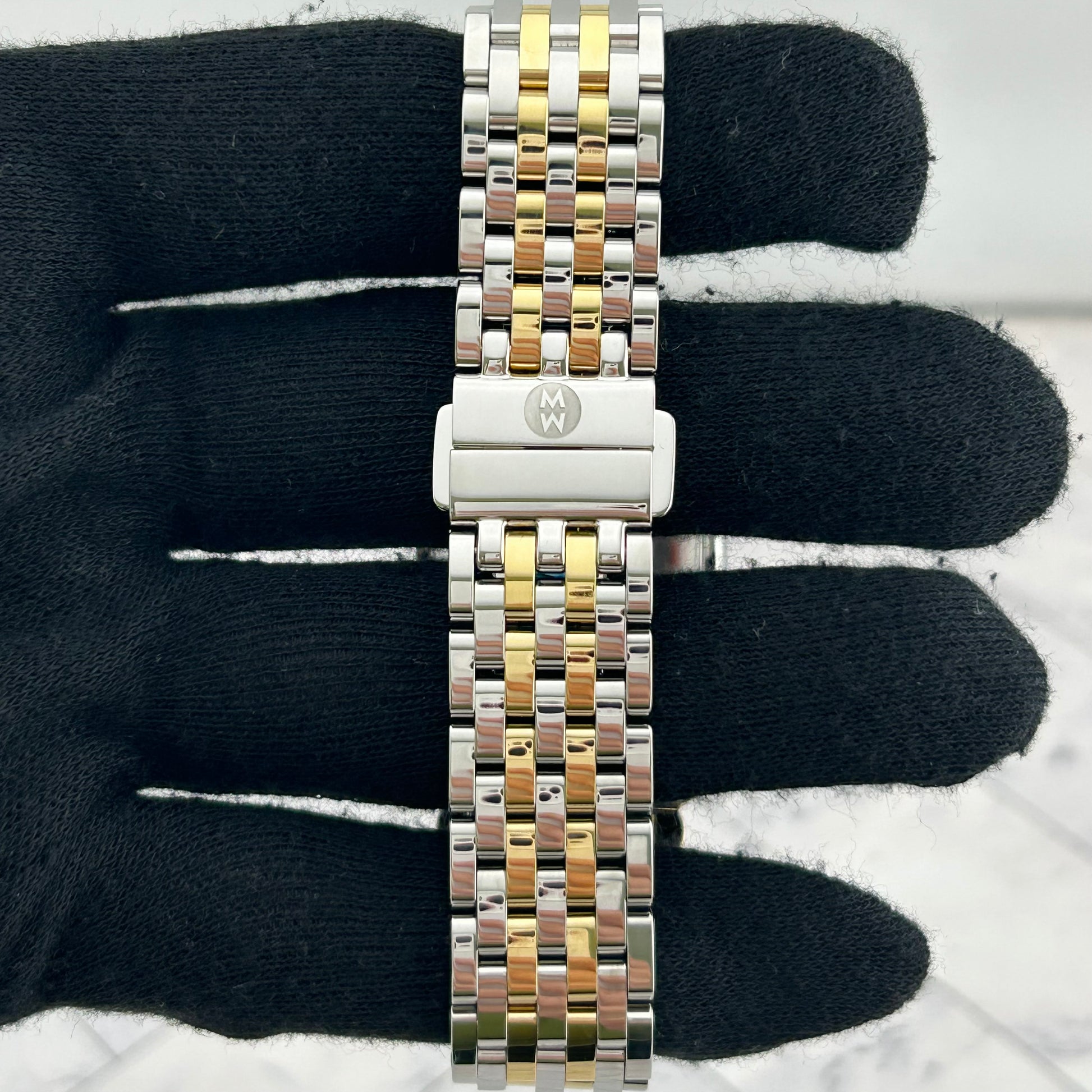 Michele Deco Madison Silver Set With Diamonds Dial Ref. MWW06G000013 Card Open Date — view 4