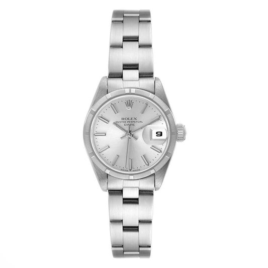 Rolex Datejust Silver Dial on Oyster Ref 69190