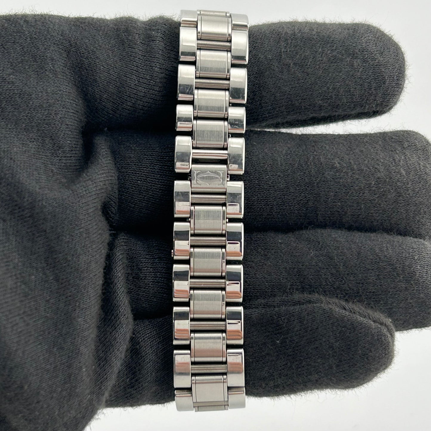 Cartier 21 Must de Cartier Silver Dial on Stainless Steel Bracelet Ref. 1340 — view 3