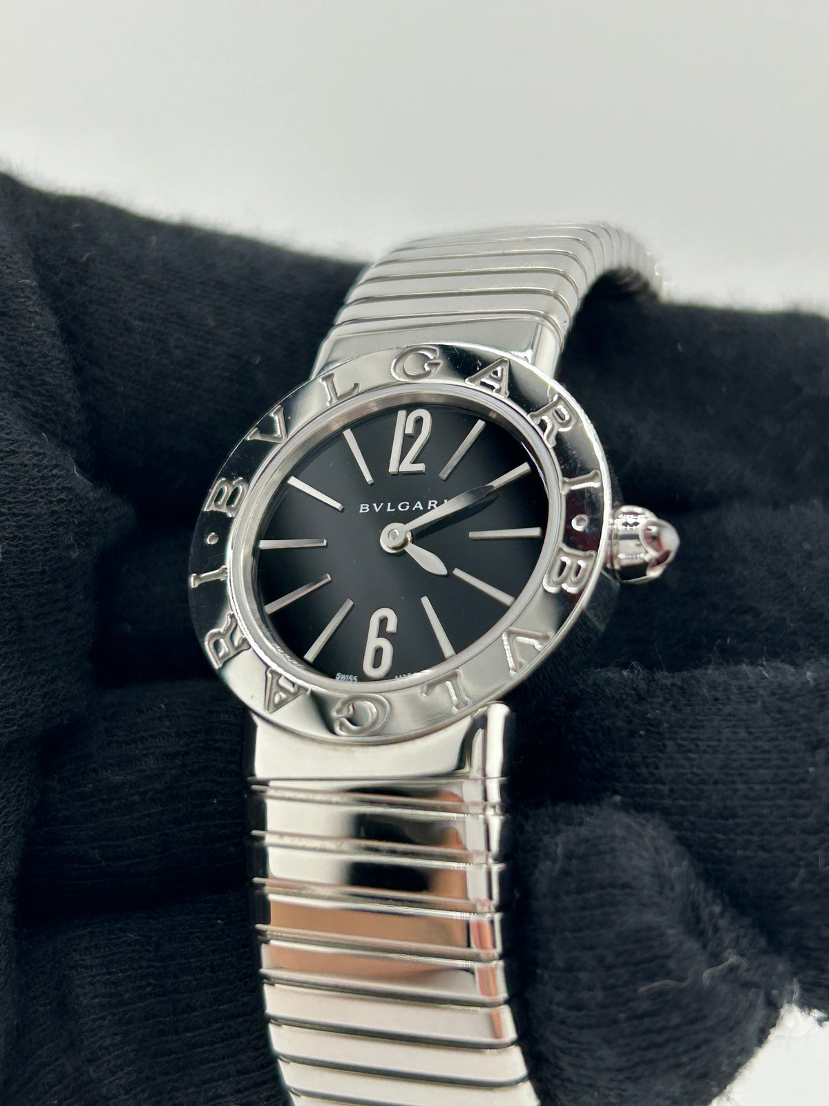 Bvlgari Bulgari Black Dial Ref. BBL262TS Complete 2016 — view 2