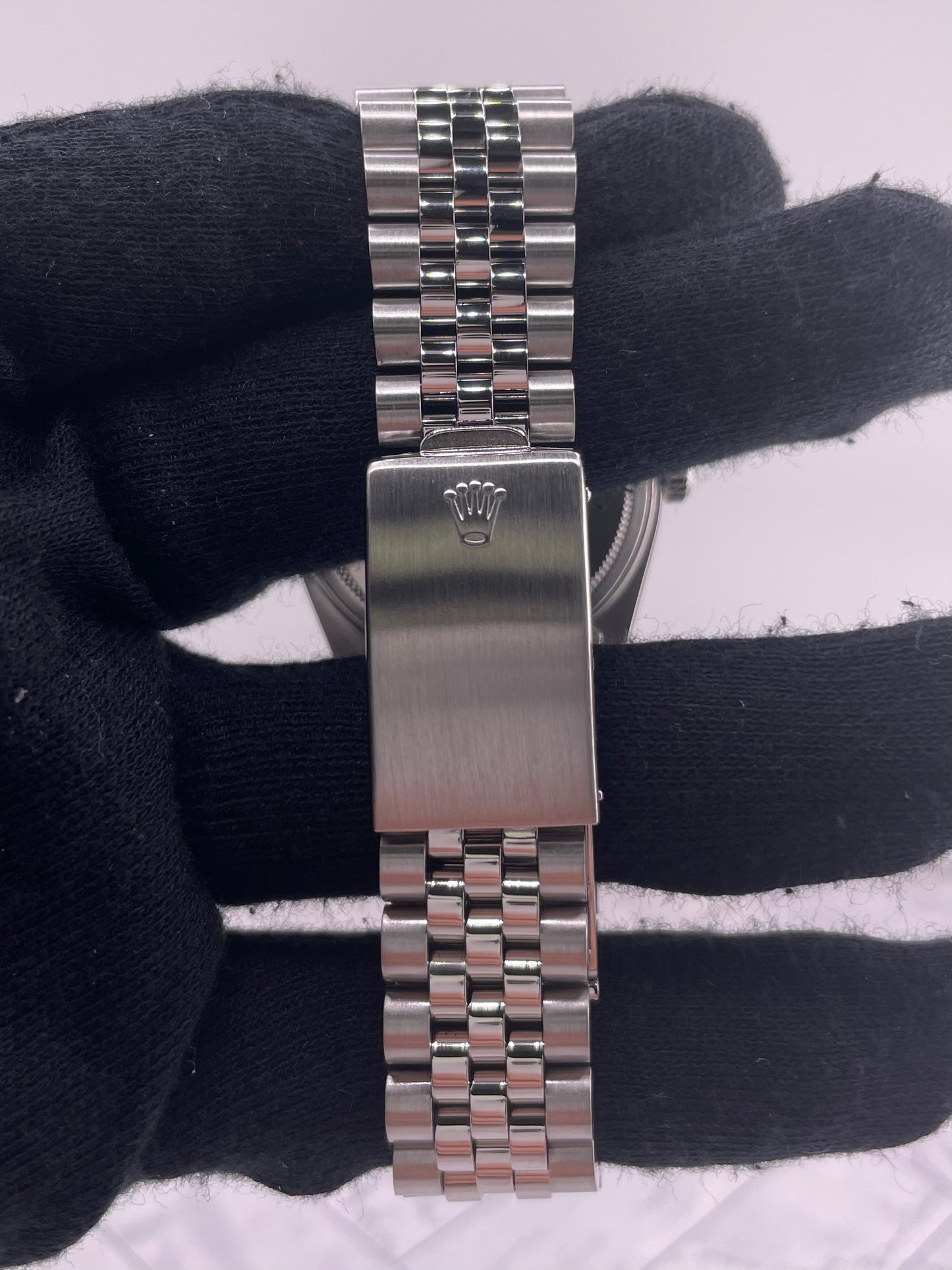 Rolex Datejust Silver Stick Dial on Jubilee Ref. 16030 1981 — view 4