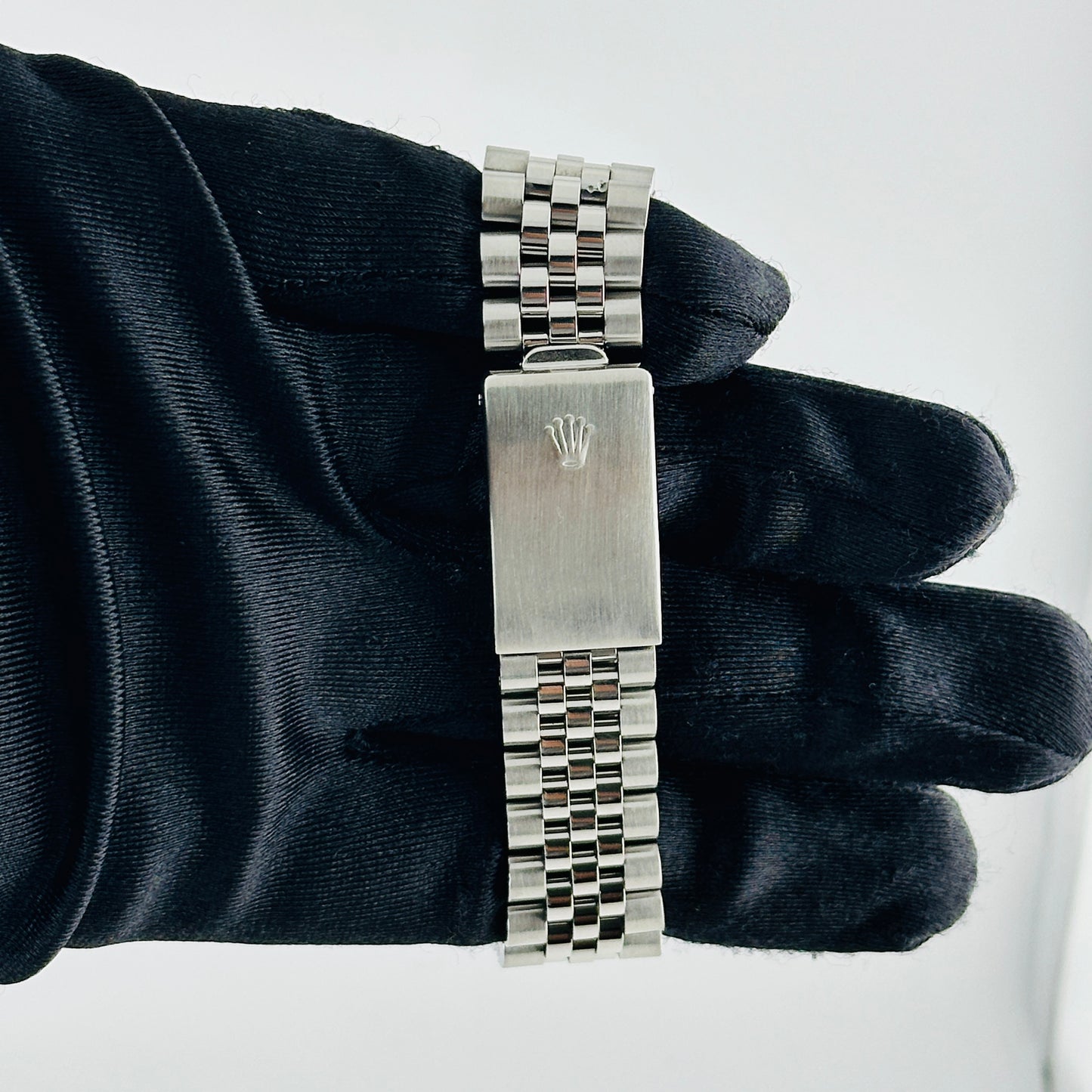 Rolex Datejust Silver Stick Sigma Dial on D Link Jubilee Bracelet Ref. 1603 1974 — view 4