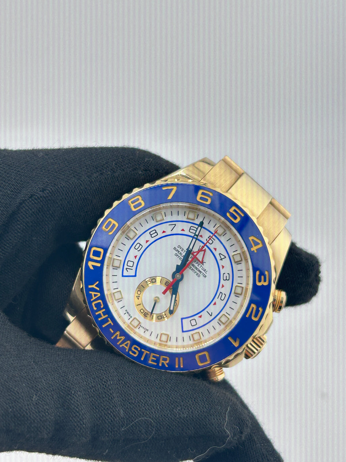 Rolex Yacht-Master II White Dial on Oyster Ref. 116688 Card 2017 — view 2