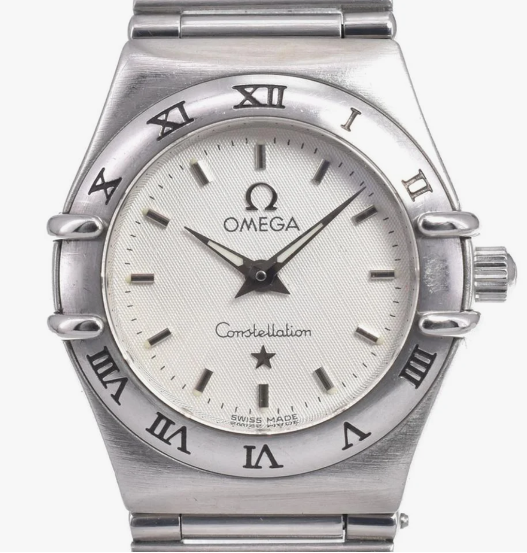 Omega Constellation White Dial on Stainless Steel Bracelet Ref. 1562.3