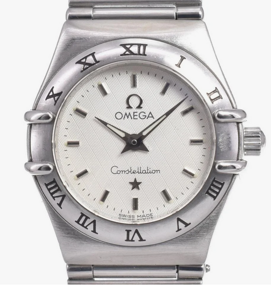 Omega Constellation White Dial on Stainless Steel Bracelet Ref. 1562.3