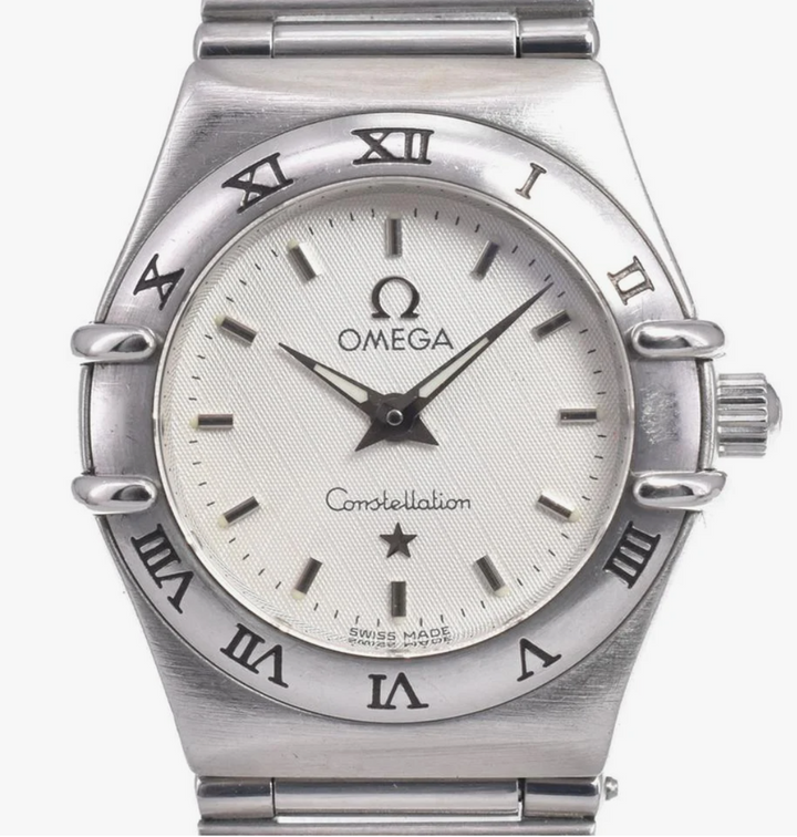 Omega Constellation White Dial on Stainless Steel Bracelet Ref. 1562.3