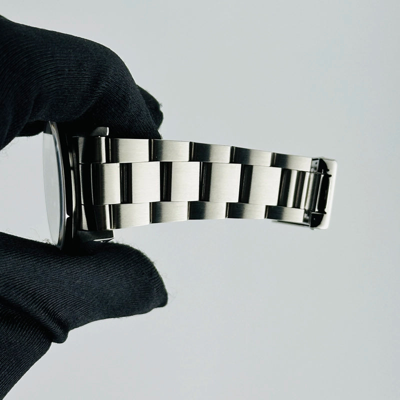 Rolex Explorer Black Dial on Oyster Ref 14270