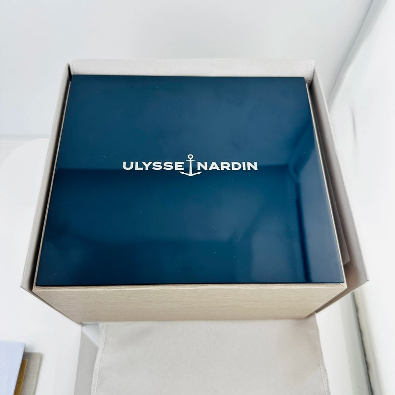 Ulysse Nardin Diver X Skeleton Gray Skeleton Dial on Rubber Ref 3723-170-1A with Card 2023
