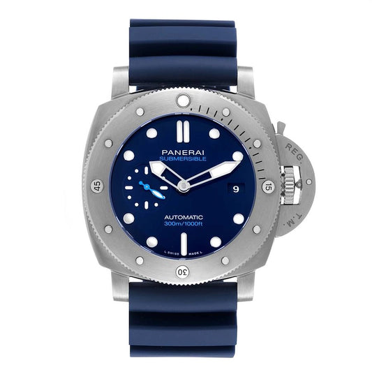 Panerai Submersible BMG-TECH B&P Blue Dial on Rubber Ref PAM00692 with Card 2021