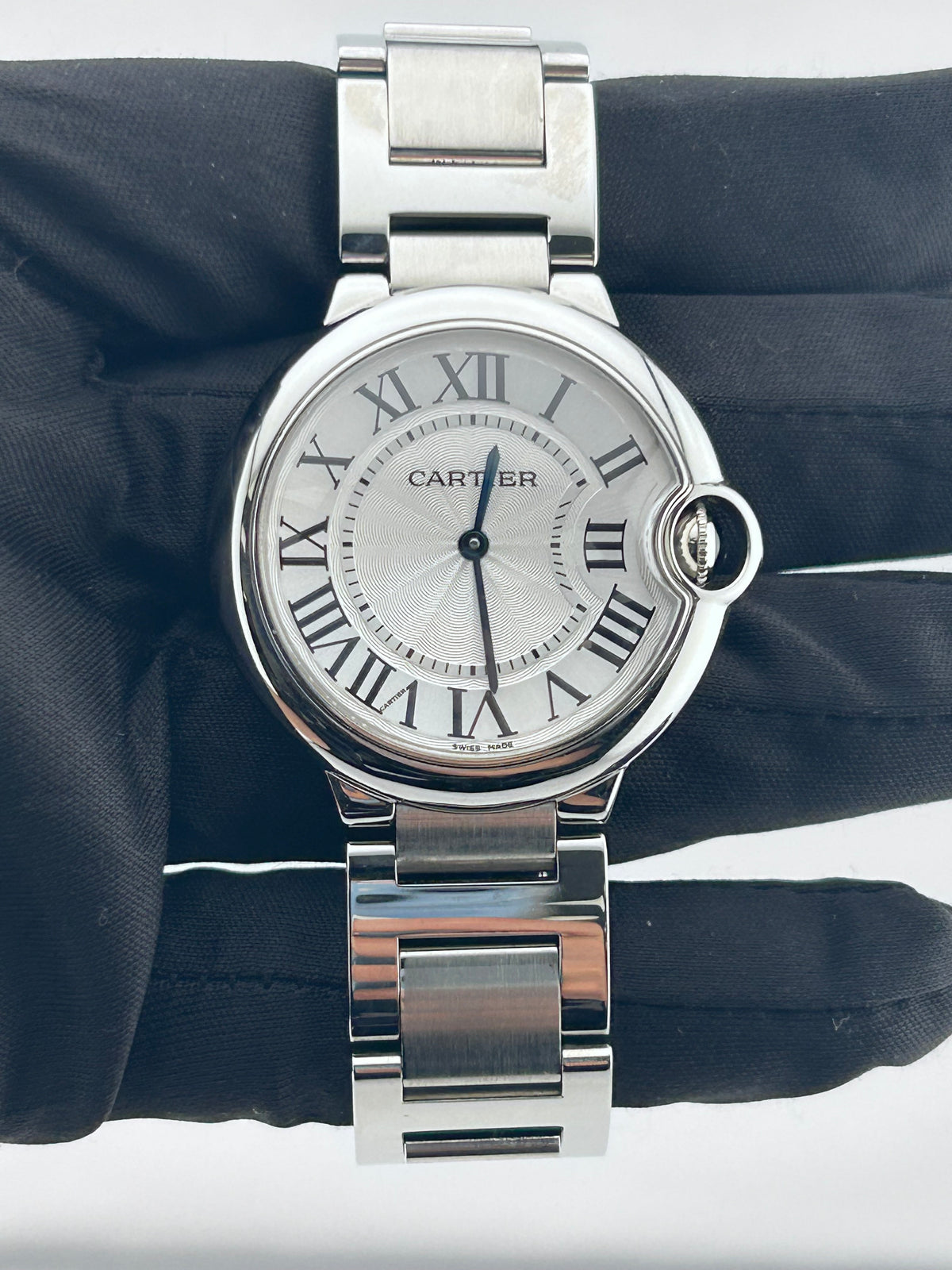 Cartier Ballon Bleu Silver Dial on Steel Ref. W69011Z4 Card 2014 — view 2