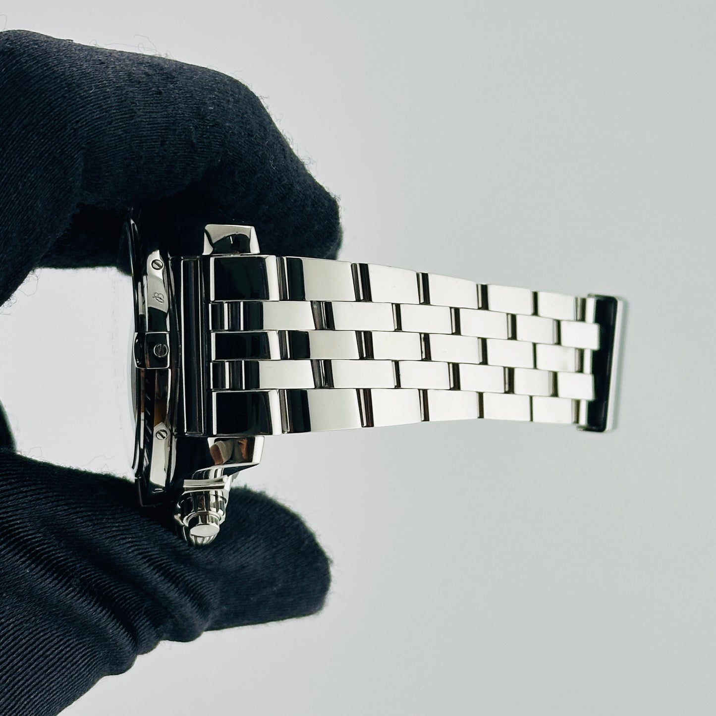 Breitling Chronomat 44 Airbourne Mother Of Pearl Dial on Stainless Steel Bracelet Ref. AB01152A/A813 Card 2020 — view 6