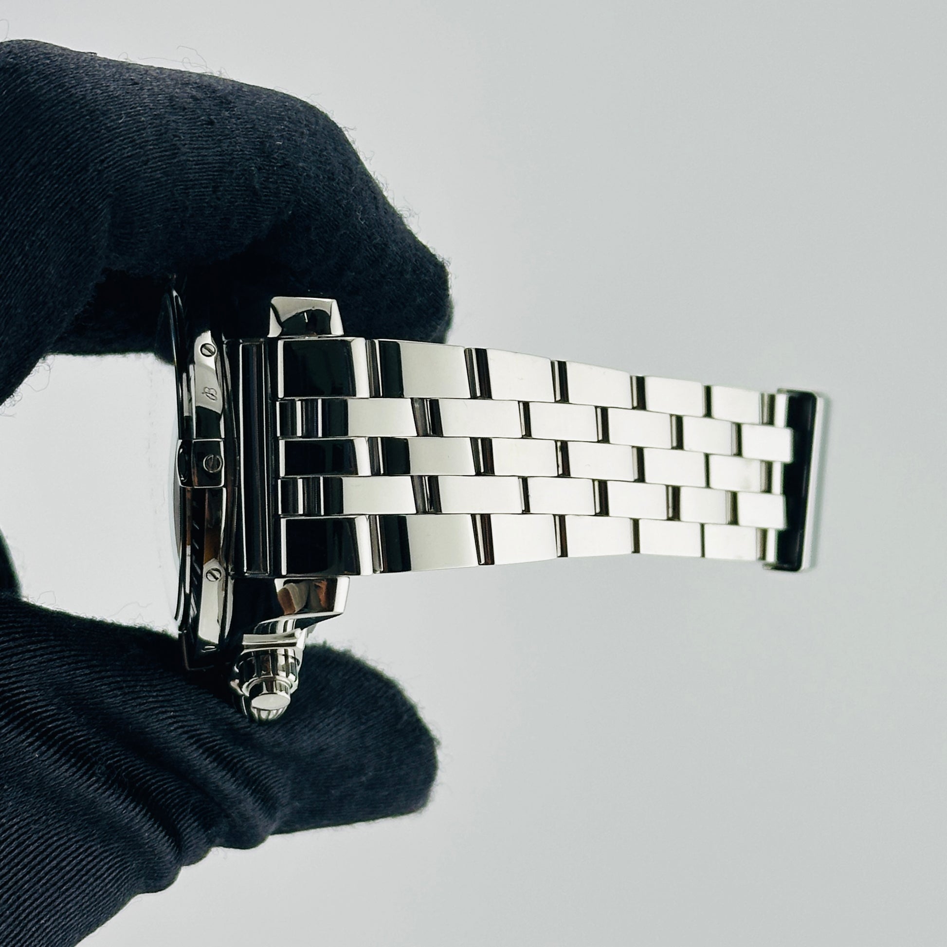 Breitling Chronomat 44 Airbourne Mother Of Pearl Dial on Stainless Steel Bracelet Ref. AB01152A/A813 Card 2020 — view 6