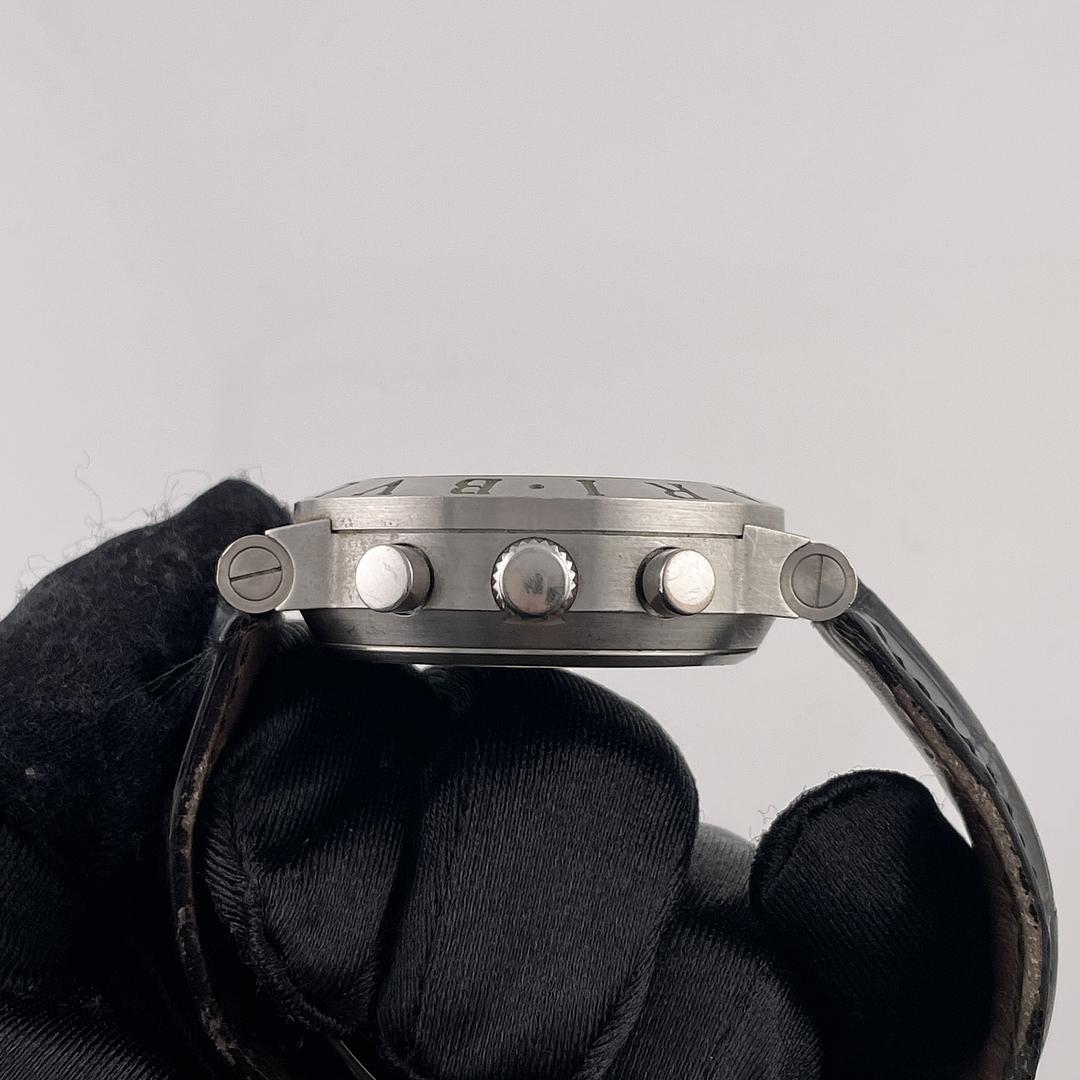 Bvlgari Rattrapante Factory Dial on Leather Ref. CH40PL — view 5