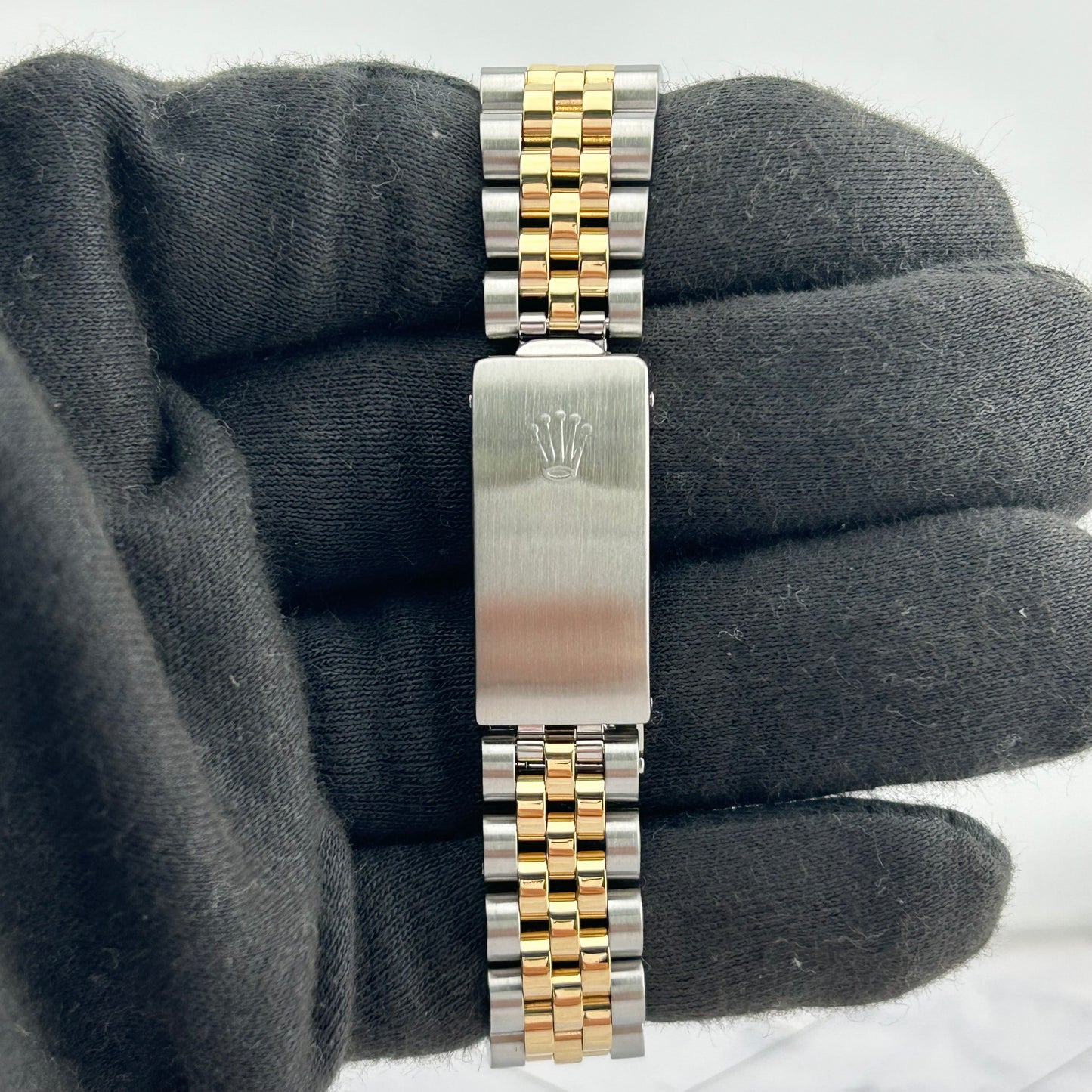 Rolex Datejust White Roman Dial on D Link Jubilee Ref. 68273 1993 — view 3