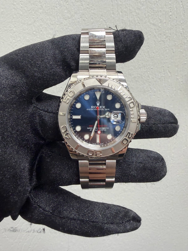 Rolex Yacht-Master Blue Dial on Oyster Ref 126622 with New Style Card White 2020
