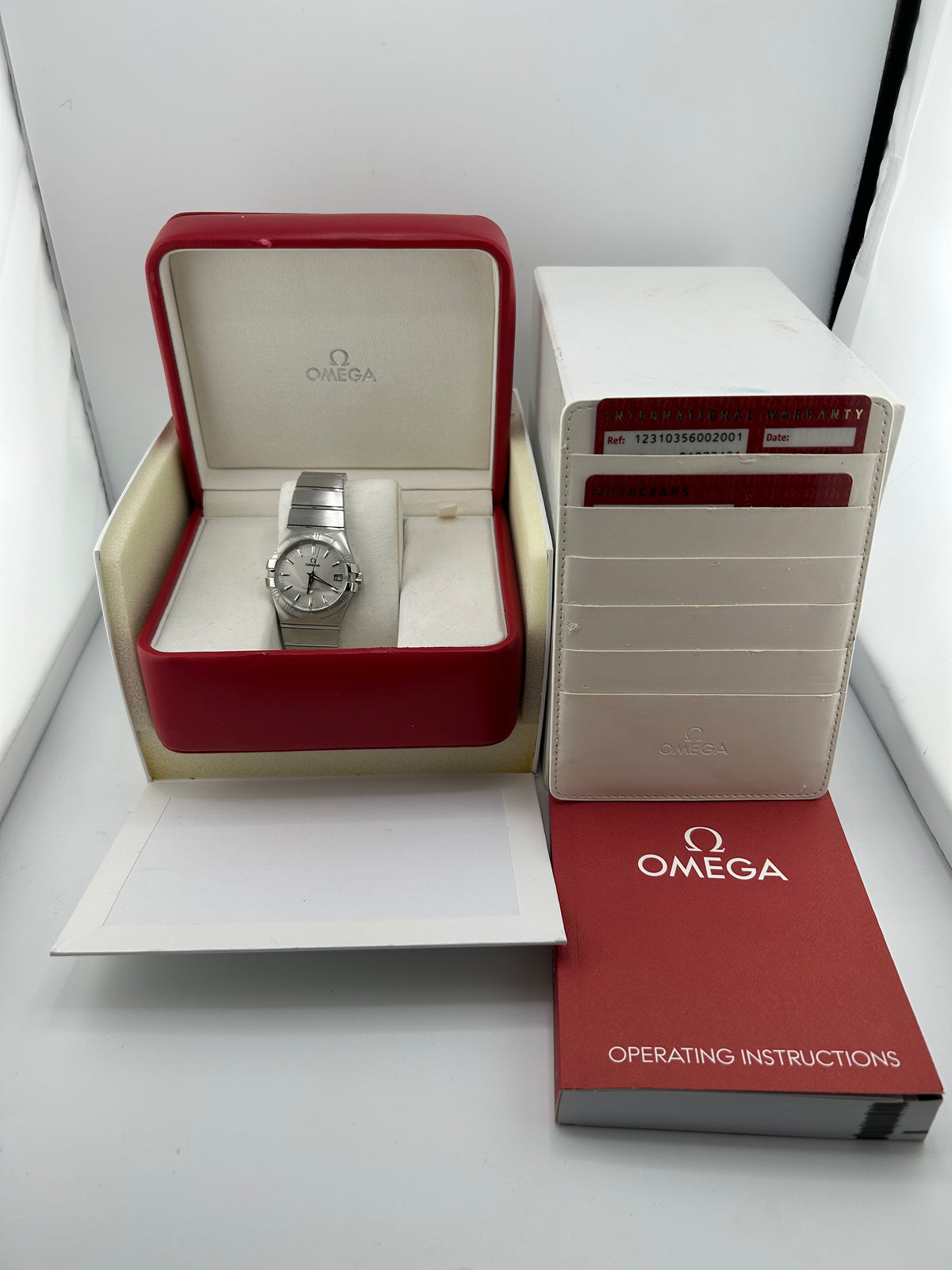 Omega Constellation Silver Dial Ref. 123.10.35.60.02.001 Complete 2014 — view 6