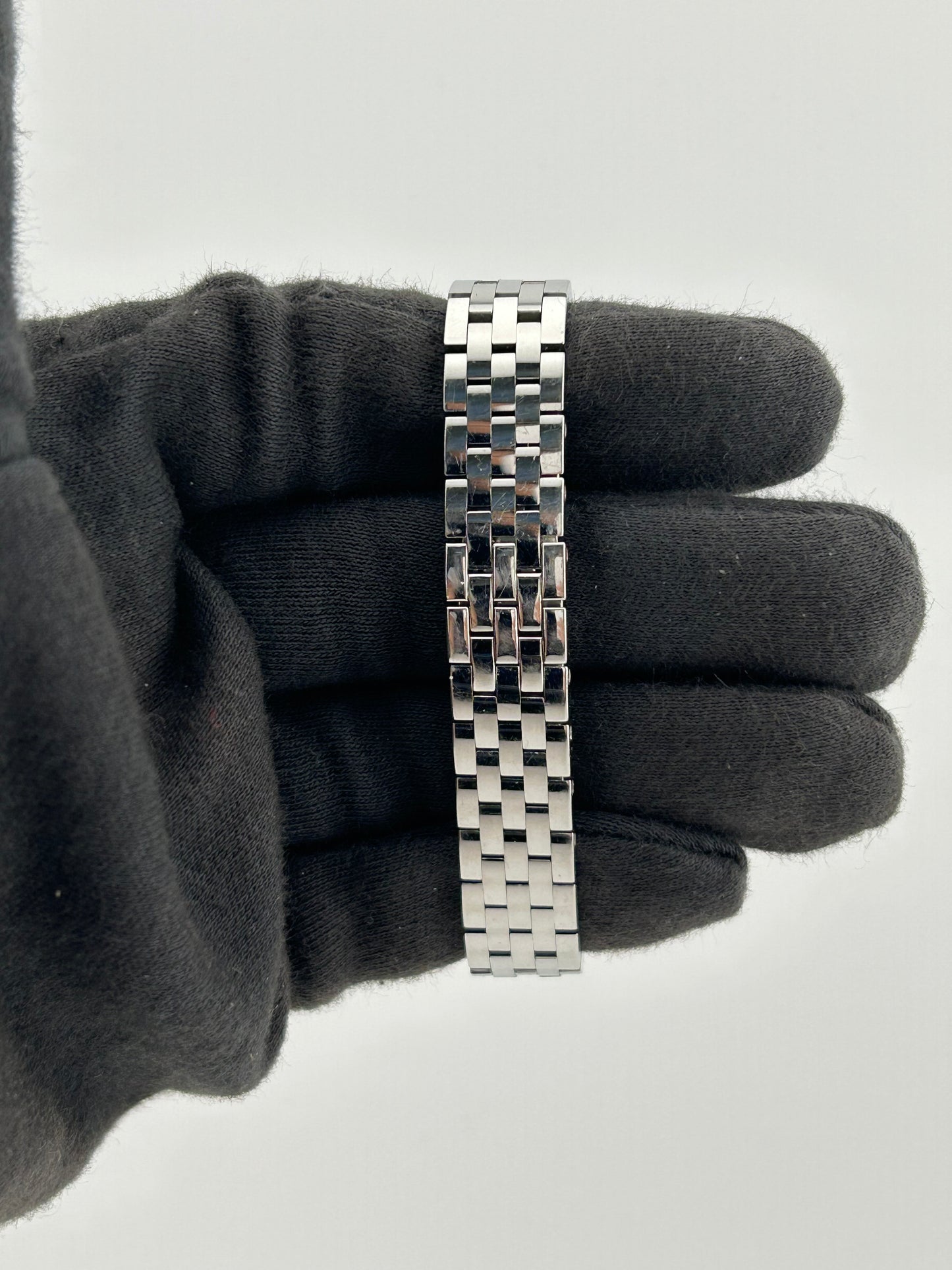 Cartier Santos Demoiselle White Roman Numerals Dial on Stainless Steel Bracelet Ref. W25064Z5 Manuals Only and Box — view 4