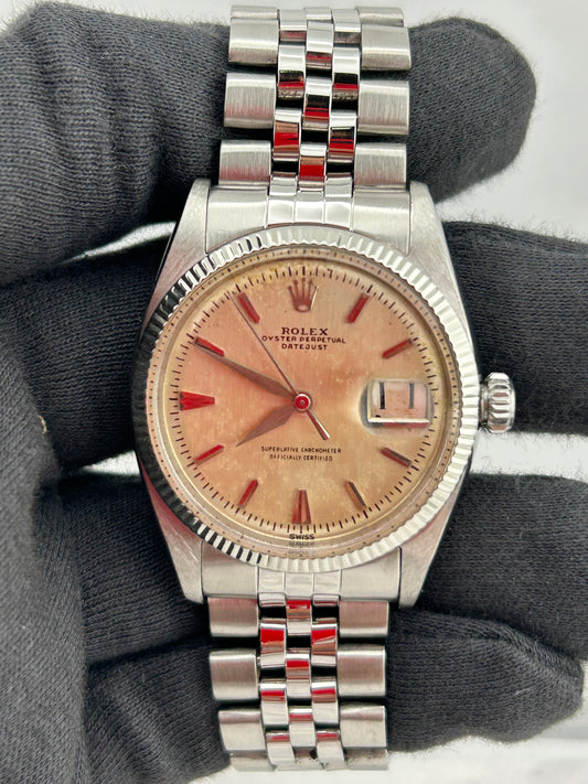 Rolex Datejust Silver Dial on Jubilee Ref. 6605/4