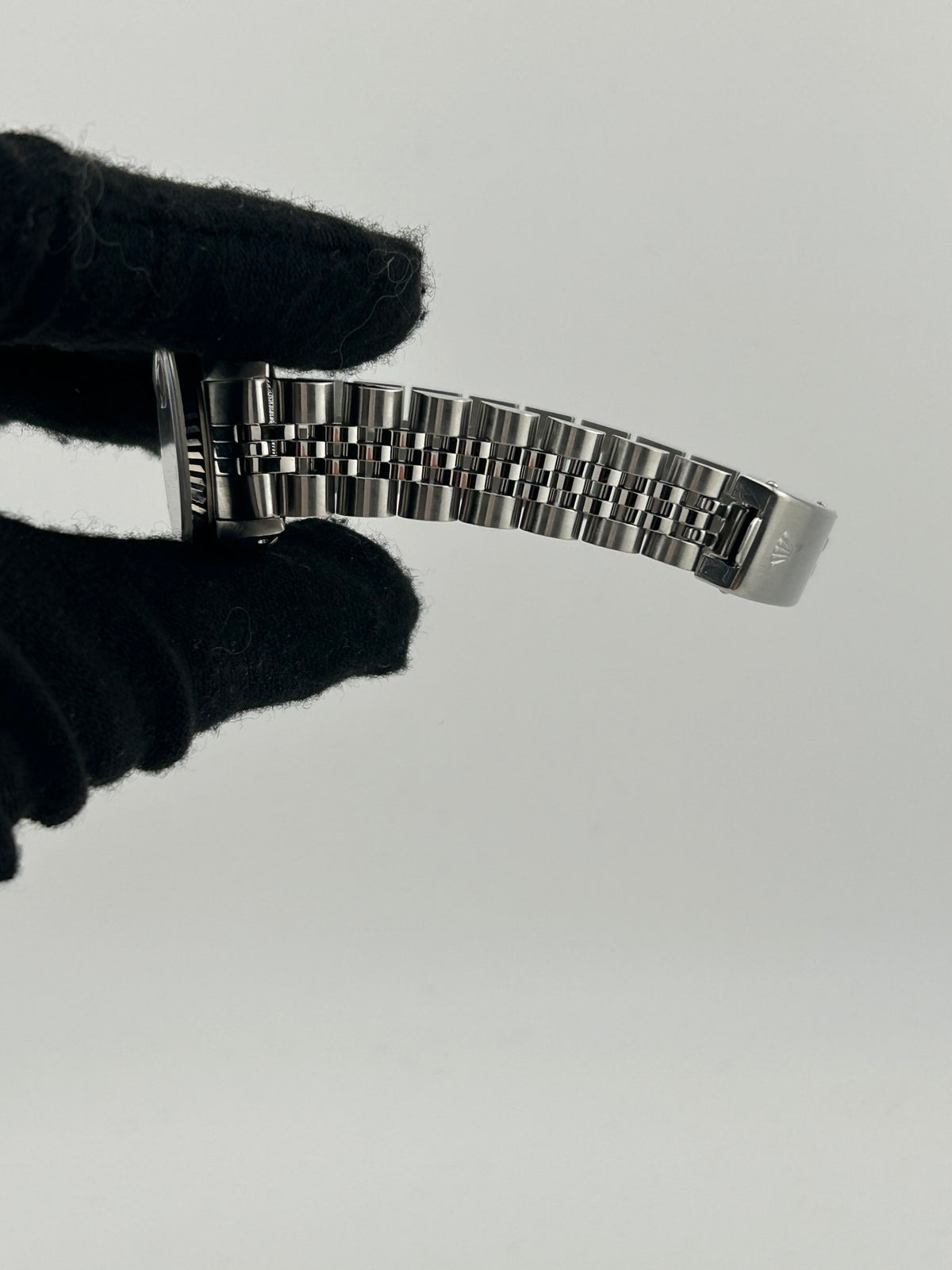 Rolex Datejust Lady Silver Stick Dial on Jubilee D Link Bracelet Ref. 69174 Papers 1992 — view 5