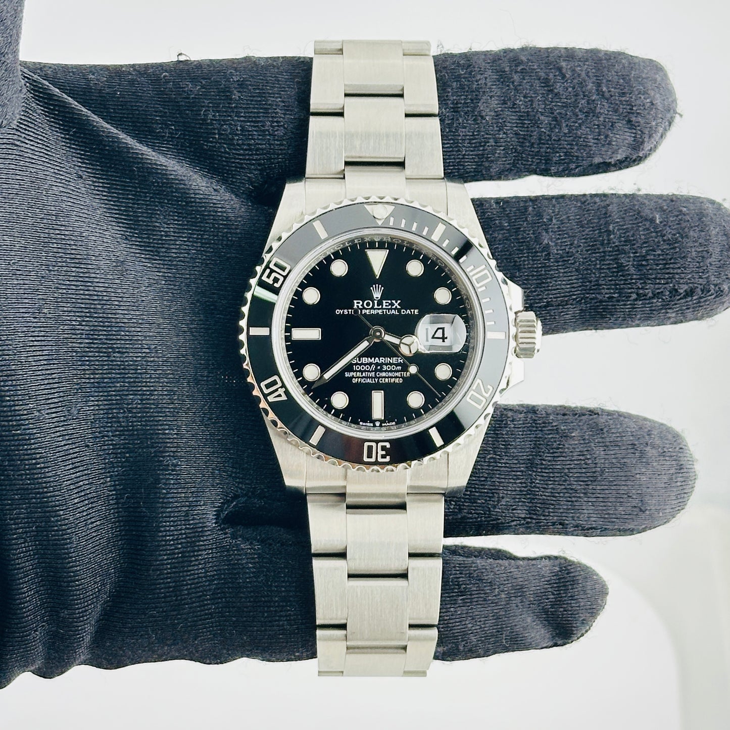 Rolex Submariner Black Dial on Oyster Bracelet Ref. 126610LN 2020 — view 2