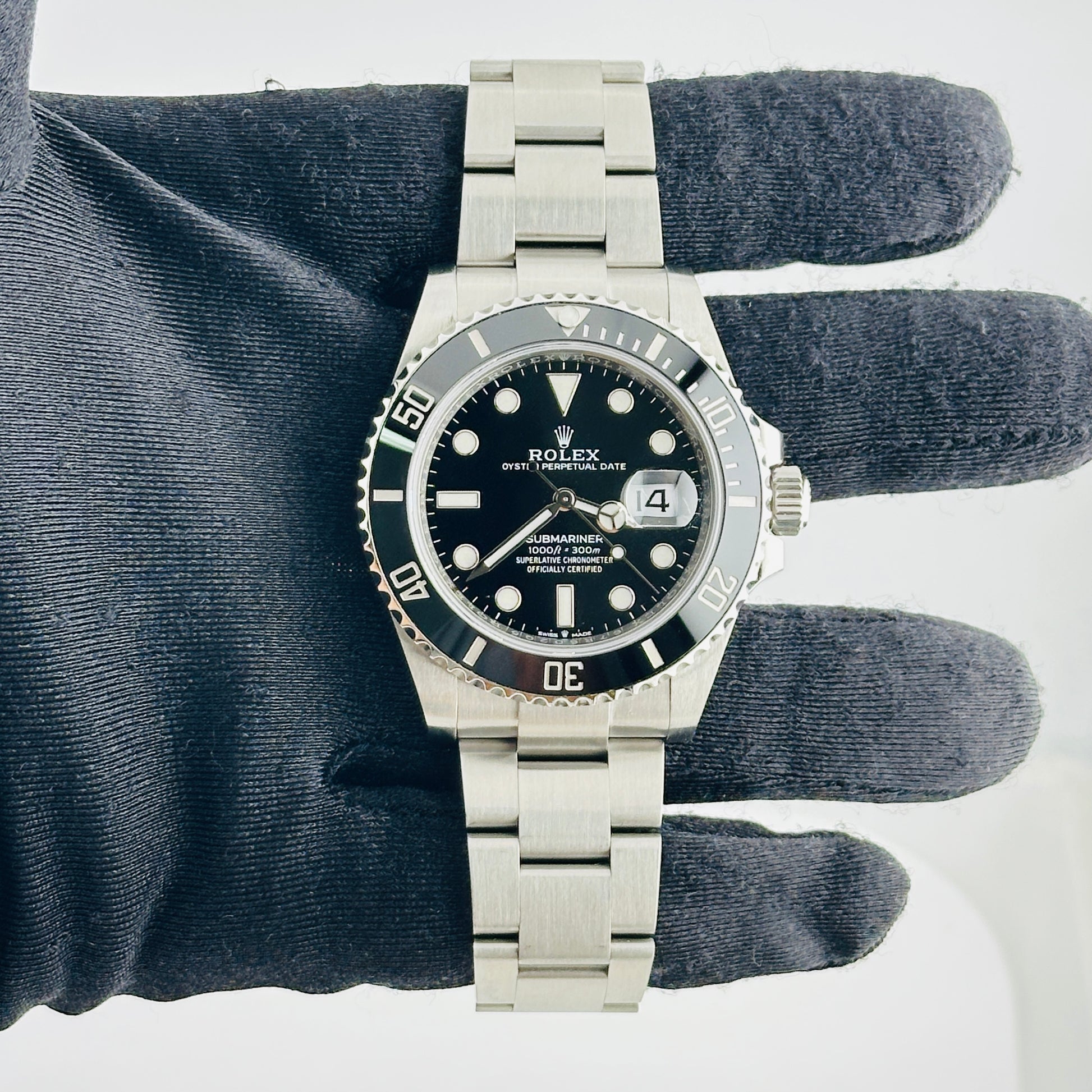 Rolex Submariner Black Dial on Oyster Bracelet Ref. 126610LN 2020 — view 2