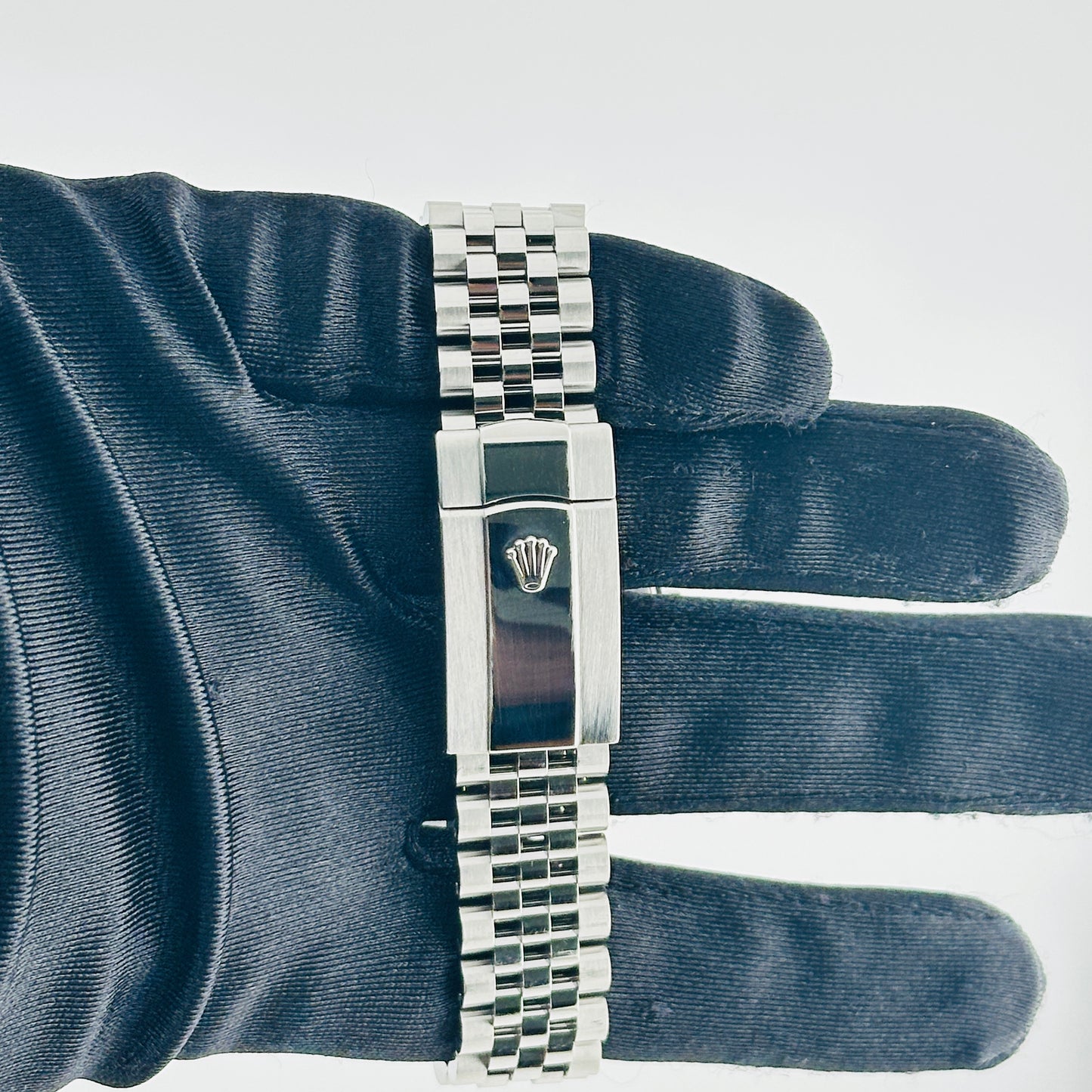 Rolex Datejust Dark Rhodium Diamond Dial on D Link Jubilee Bracelet Ref. 126334 Card 2019 — view 4