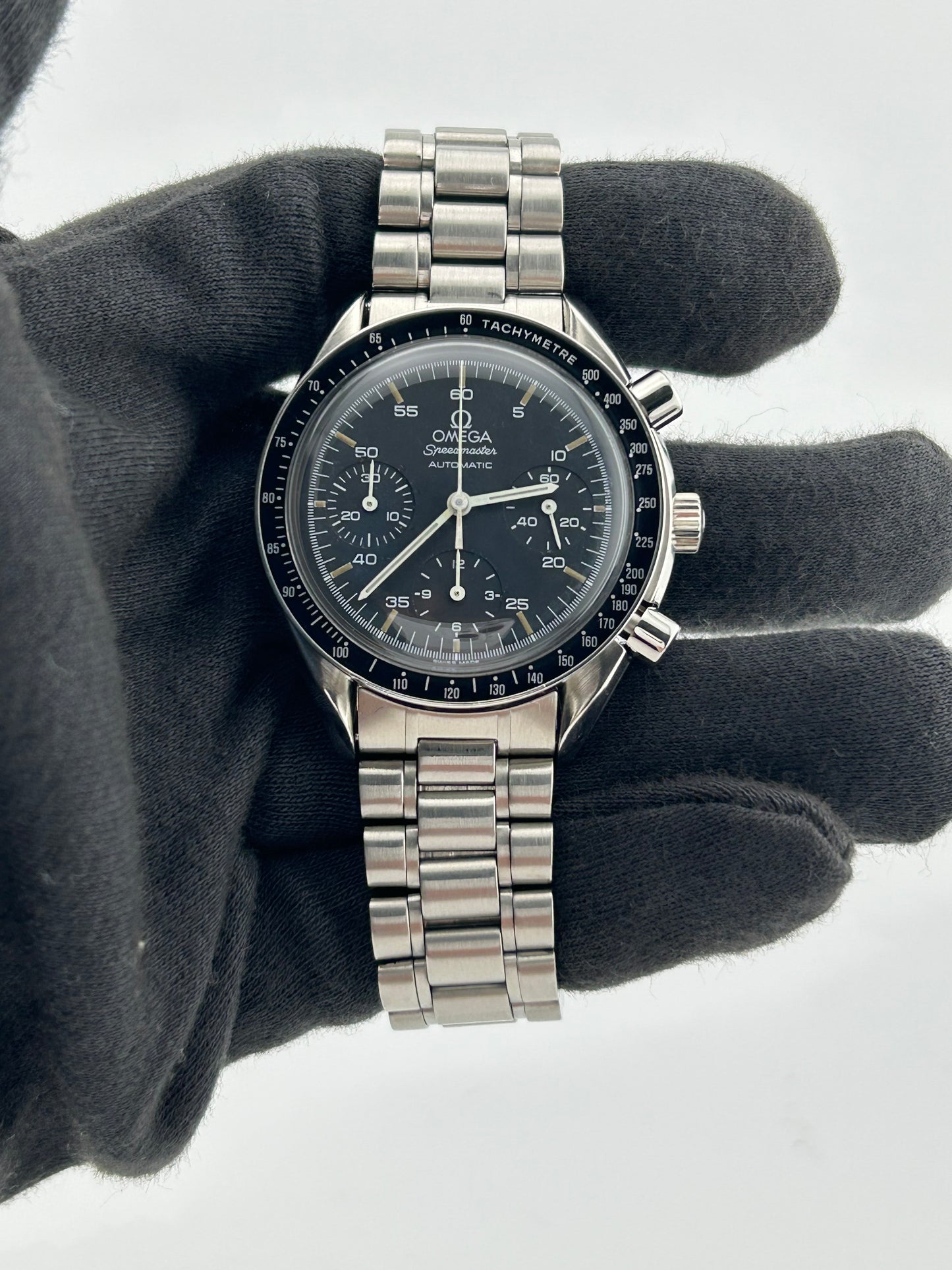 Omega Speedmaster Reduced Black Dial on Stainless Steel Ref. 3510.5