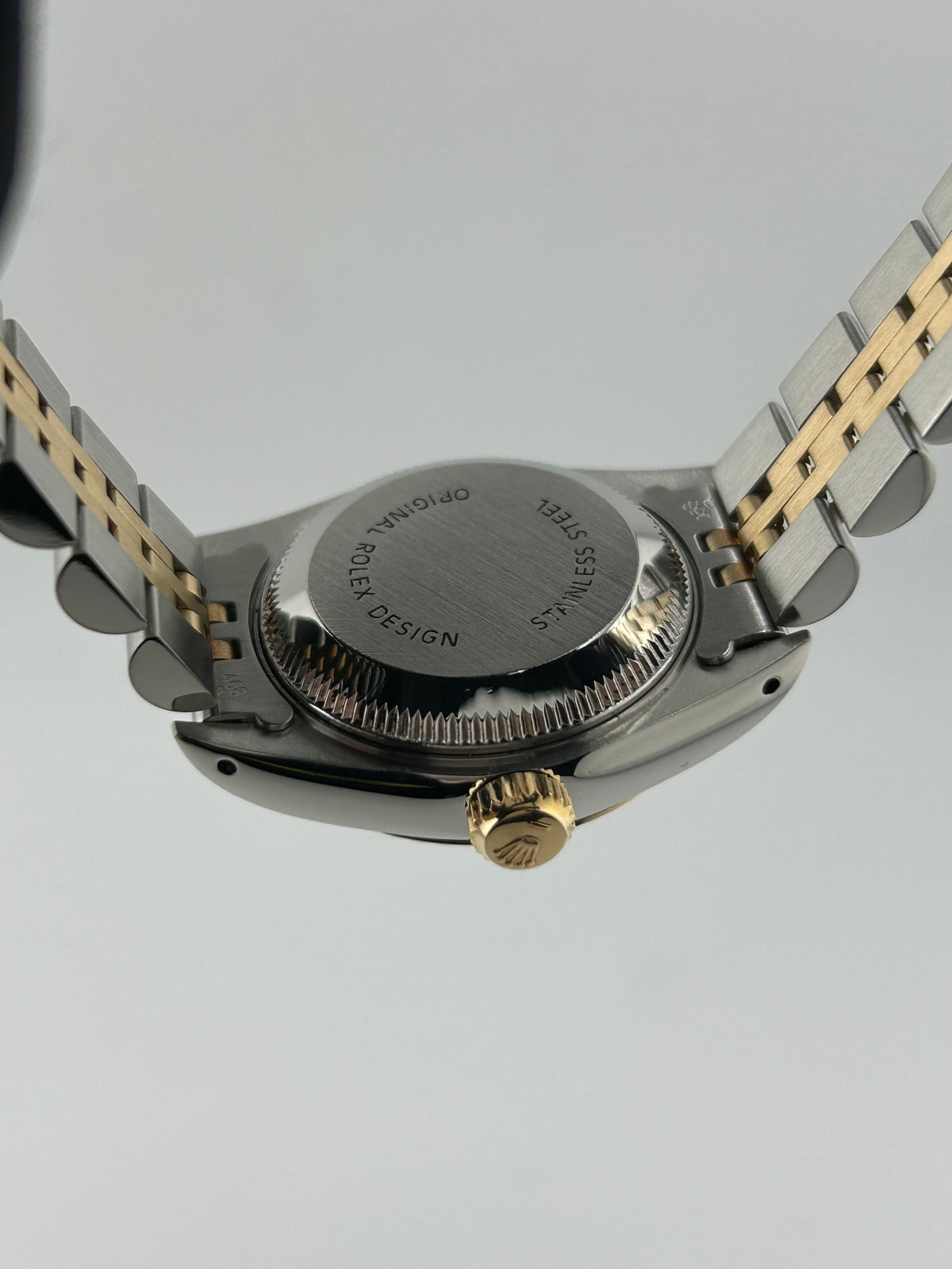 Rolex Datejust Lady Champagne Stick Dial on Jubilee Ref. 69173 Papers 1993 — view 7