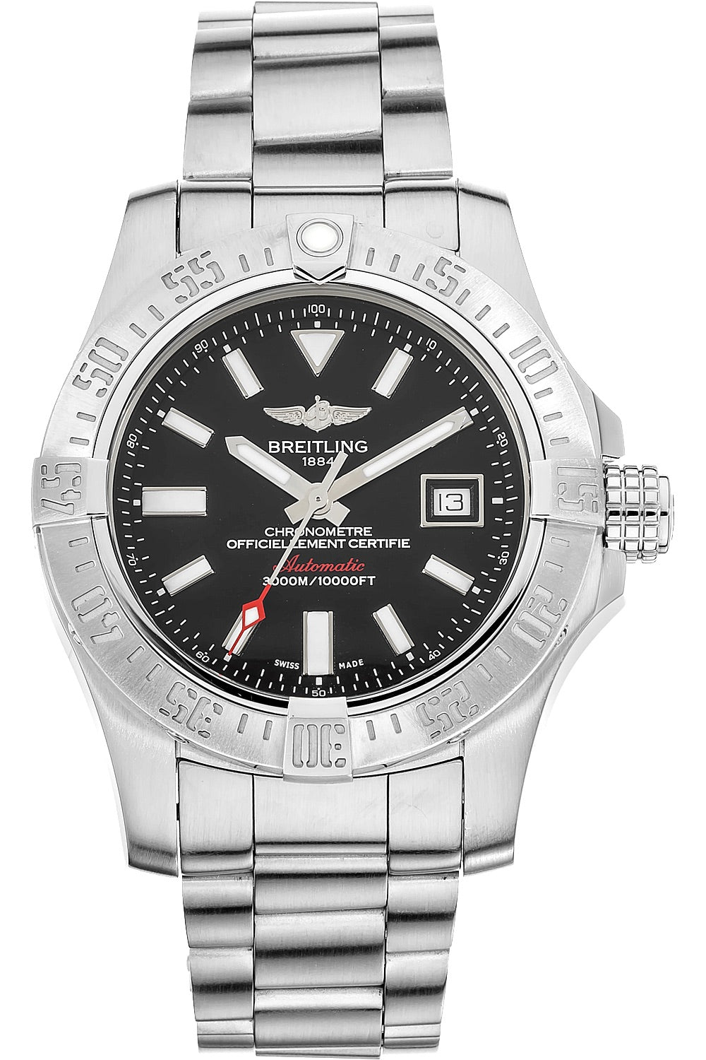 Breitling Avenger Black Dial Ref. A17331 with Box
